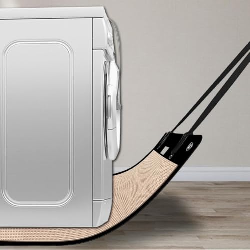 Oversized Large Appliance Slider with Pull Strap,Furniture Moving Slides for Floor Protection Premium Moving Mat for Tile Carpet and Hardwood Floor - size: 49" X 30" camel