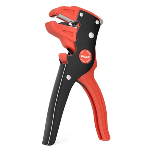 WGGE Automatic Wire Stripper and Cutter, 10-24 AWG, 7-Inch