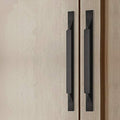 Kitchen Cabinet Pulls - Black Cabinet Handles - 5 Pack Long Cabinet Hardware for Drawers Dresser Furniture Pulls (5.04 inches Hole Center - 7.87 inches Length) - size: 5.04 inches Hole Center - 7.87 inches Length