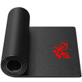 Bike Mat Compatible with Peloton Bike, 6mm Floor Protector - size: 30x60", style: Logo Style