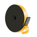 Foam Weather Stripping Tape,High Density CR,1 in x 1/4 in x 13Ft - color: Black, size: 1 in x 1/4 in x 13 ft