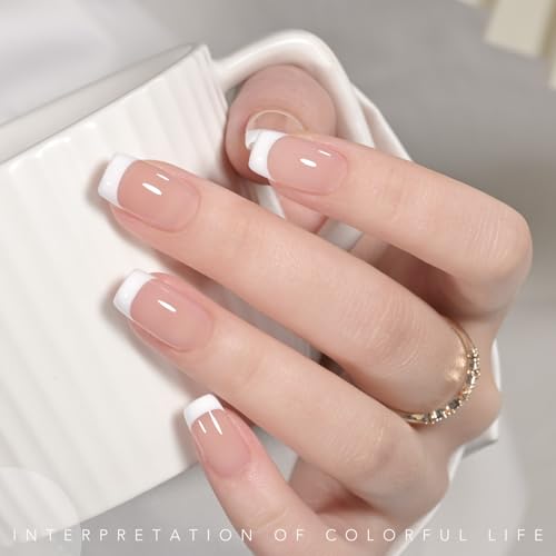 GAOY White Swirl Gel Nail Polish Art Liner, 12ml Classic Color - color: Classic White