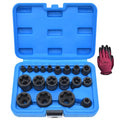 External Torx Plus Socket Set With 1/2'' 3/8'' 1/4'' Dr - color: Blue Case, size: 19 PCS - EP Socket