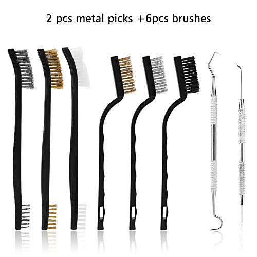 Accmor Gun Cleaning Tools Kit Including Gun Cleaning Pick & Gun Cleaning Brush, Gun Cleaner Set - style: Set A