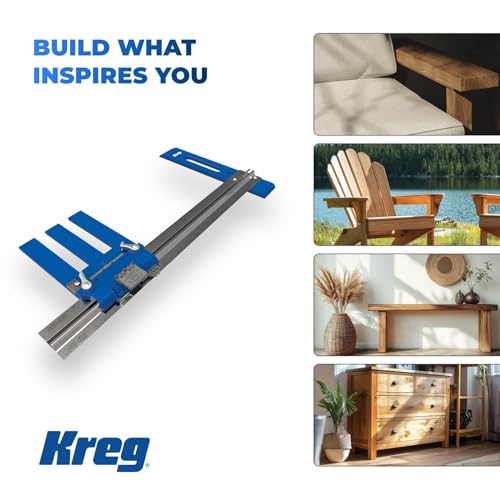 Kreg KMA2685 Rip-Cut Circular Saw Guide - Cutting Tool - Guide is Best for Regular (Side-Blade) Circular Saw - Ensure Compatibility Before Use - Woodworking Tools for Home Improvement - style: Jig Saw