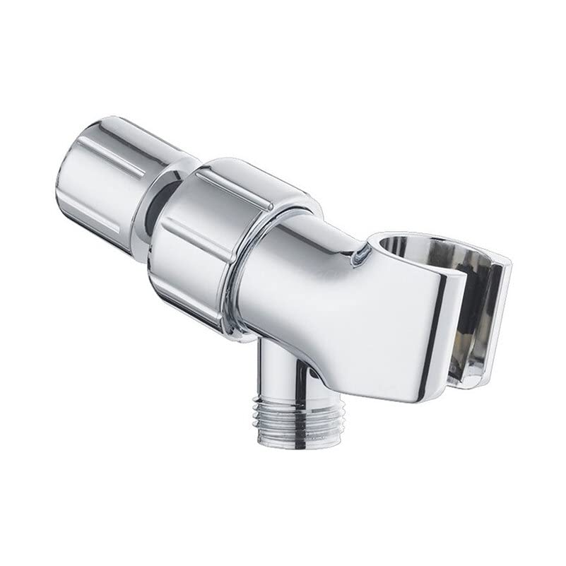 Original StoneStream Adjustable Wall Shower Adapter and Holder for Handheld Showerheads - Chrome - color: Chrome