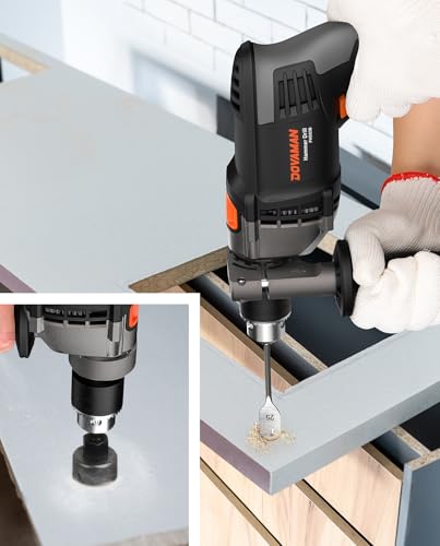 DOVAMAN 7.5A Corded Hammer Drill, 1/2'' Impact Drill