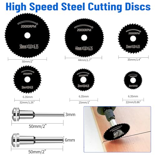 shengbenhao Cutting Wheel Set for Dremel Rotary Tool