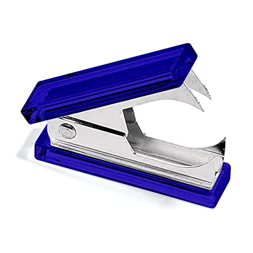 OfficeGoods 3-Piece Acrylic Desk Set, Blue with Silver Metal - color: Blue