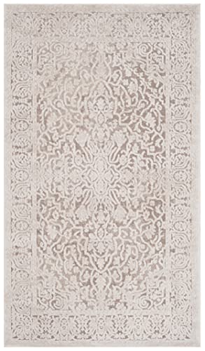 SAFAVIEH Reflection Accent Rug 2'3"x3', Beige & Cream RFT670A - color: Beige/Cream, size: 2'3" x 3' (Rectangular)