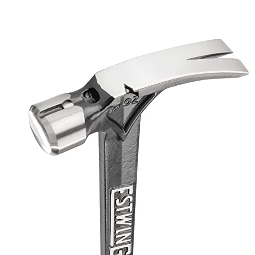 ESTWING Ultra Series Hammer, 15oz Smooth Face, Black Grip, EB-15S - size: 15 oz, style: Smooth Face