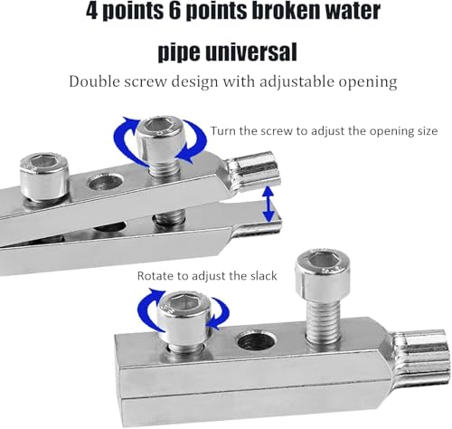 Broken Faucet Removal Tool,Stripped Screw Extractor,Broken Pipe Extractor Tool,Stripped Screw Extractor,For Damaged Faucet Water Pipe Remover (Rectangle) - size: Rectangle