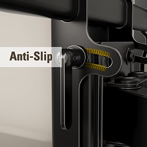 Mounting Dream Full Motion TV Wall Mount for Most 42-90 Inch TV Heavy Duty - size: For 42" to 90" TVs, 24" Studs