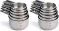 Hudson Essentials Stainless Steel Measuring Cups Set (6 Piece Set) (Pack of 2) - size: 6 Piece Set (Pack of 2)