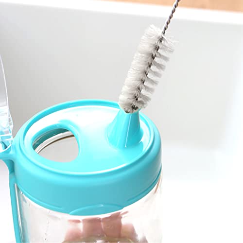 10 Pcs Wire Tube Brushes for Cleaning Pipe Tube Brass Brush Stainless Steel Round Wire Brush Brass Pipe Cleaning Brush Wire Pipe Cleaner Brush for Auto Parts, Bottles, Tubes, 8 Sizes, 8 inch
