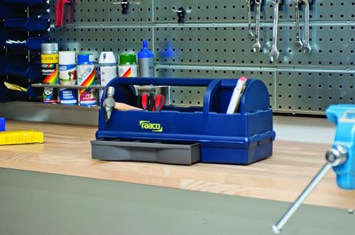 Raaco Open Portable Tool Box Organizer with Handle - Hand-Held Storage - style: Open