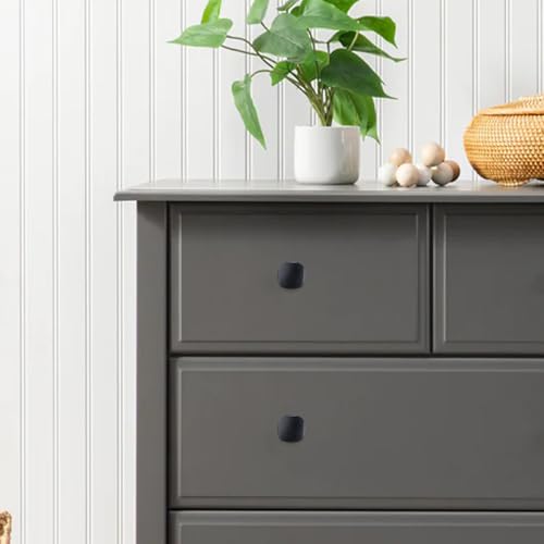 10 Pack Matte Black Kitchen Cabinet Knobs Black Drawer Knobs Kitchen Cabinet Hardware Zinc Alloy Handles Drawer Knobs Dresser Handles - color: Matte Black, size: Knob