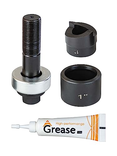 1" Conduit Knockout Punch with Manual Draw Stud 1.36" Hole - style: 1" knockout punch