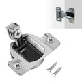 110-Degree Cabinet Door Hinges - Replacement for Blum Compact 33 Self-Closing Hinges, Adjustable Screw-On Design for Open-Side/Standard Cabinets, Soft-Close Durable Steel (Sliver, 2 Pack) - size: 2 Pack