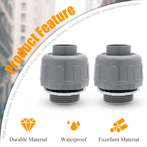 4Pcs 1 Inch NPT Electrical Conduit Connector Fittings - size: 1 Inch