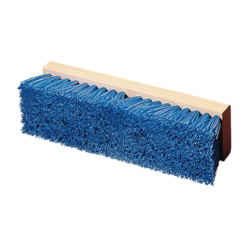 Carlisle FoodService Products 36193P14 Blue Color, 10" Polypropylene Deck Scrub Brush - size: 10 inches