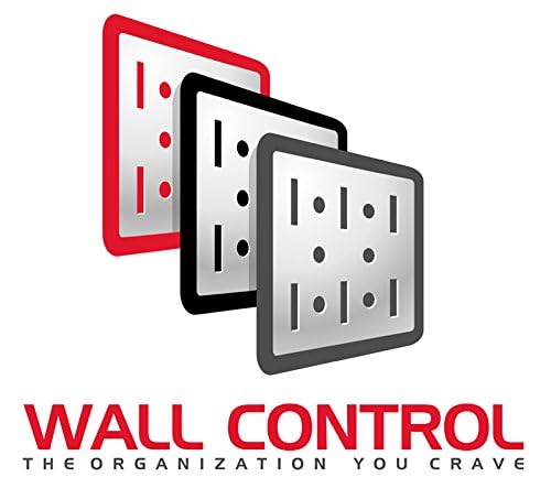 Wall Control Shelf 12in Deep Pegboard Shelf Assembly Pegboard and Slotted Tool Board - Black - color: Black