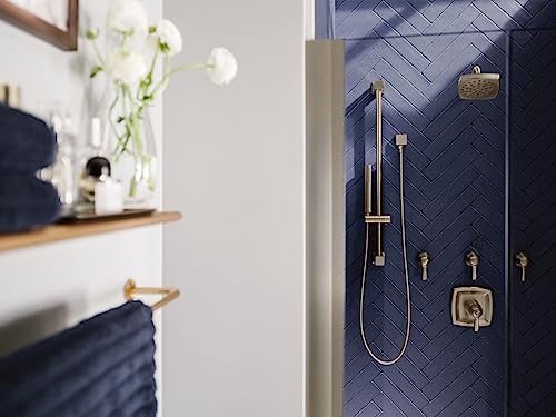 Moen T4692BN Voss Volume Control Valve Trim Kit, Valve Required, Brushed Nickel - color: Brushed Nickel