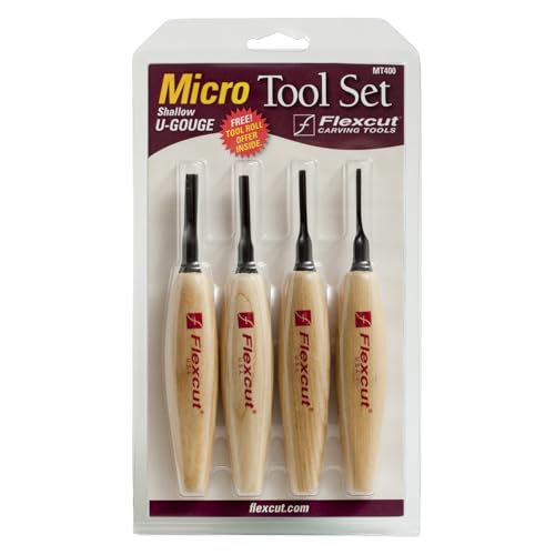 Flexcut Carving Tools - style: Shallow U-Gouge