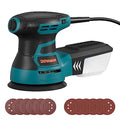 DOVAMAN Orbital Sander, Up to 13000 rpm, 3A Random Orbit Sander, - color: A-blue