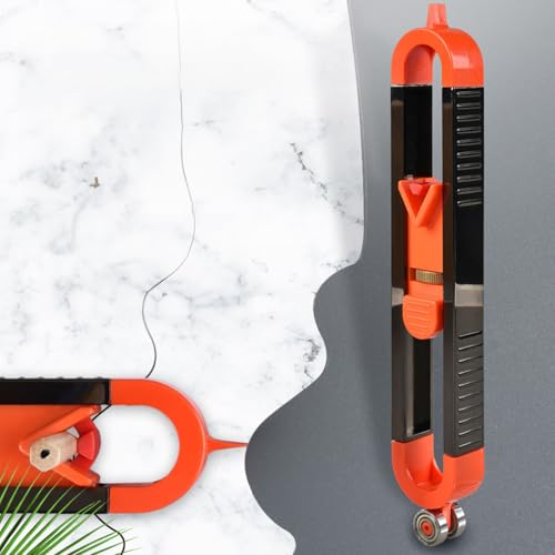Contour Gauge Profile Tool with Lock Precision Ruler for Irregular Shapes Measuring Woodworking and DIY Projects