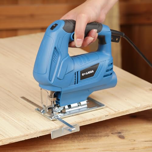4.5Amp Corded Jig Saw 3000 RPM 6-Speed Wood Cutter Hand Saw