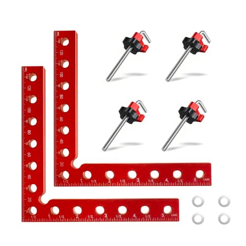 2 Pack Corner Clamps for Woodworking,90 Degree Clamping Squares. - size: 2PCS