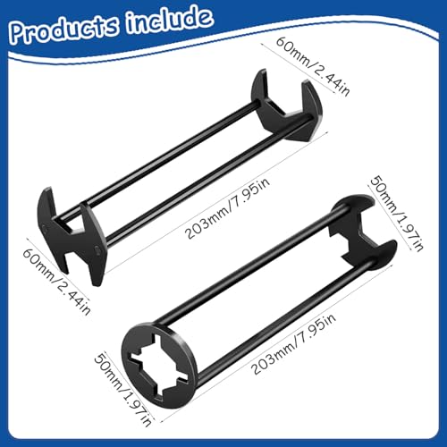 2Pcs 2026 New Multifunctional Sink Wrench,Basin Wrench Faucet Tool Plumbers Tool for Under Basin Sink Tight Spaces Kitchen Bathroom Home Repair
