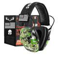 PROHEAR Electronic Ear Protection for Shooting with 4X Sound Amplification, Gun Range Hearing Protection Muffs, NRR 23dB Noise Reduction Headphones for Hunting, Camo - style: Electronic-camo