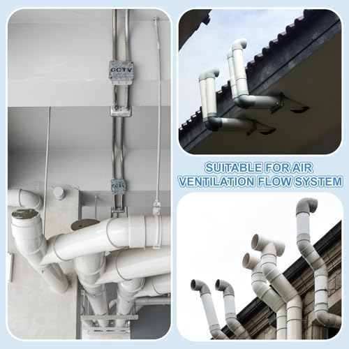 PATIKIL 250mm to 160mm Duct Reducer PVC Pipe Increaser Adapter Airflow Tube - size: 250mm to 160mm