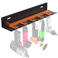 Air Tool Pneumatic Tool Holder,Wall Mount Air Tool Rack,Lockable Air Tool Hanger for Garage Shop Storage Organize,Fit 1/4" Standard Connection Accessories,Comes with Five Slots