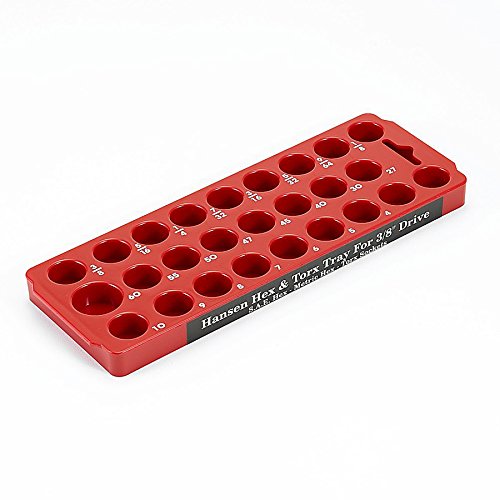 Hansen 9 pc Socket Tray Tool Organizer Pro Pack kit - Includes 1 Each - 92000, 5301, 5302, 50000