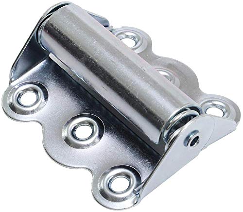 Litepak Screen Door Hinge Professional Grade Hardware Self-Closing Easy Install (1 Pack, Zinc Plated) - color: Zinc Plated, size: 1 Pack