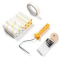 VOOMEY 4 Inch Mini Paint Roller Set, Microfiber & Mohair Rollers - size: 4inch 15pcs