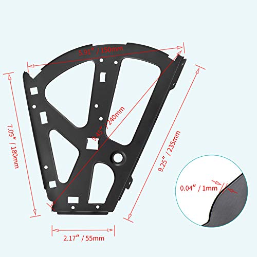 2 Layers Shoes Drawer Cabinet Hinges Flip Frames, Black, 1 Pair - color: Black, size: 2 Layers