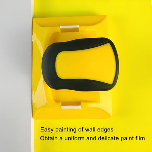 Snap-Lock Paint Edger, No Tape Edge Trimmer for Walls & Ceilings - color: Yellow