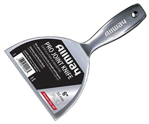 ALLWAY UX6F Premium One-Piece Flex Stainless Steel Joint Knife, 6" - size: 6"