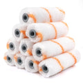 ROLLINGDOG 4 inch Small Paint Roller Covers - color: 10pc 4" Polyester Roller Cover