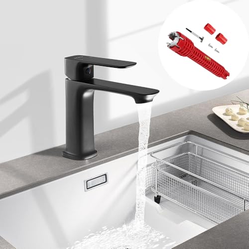 8 in 1 Faucet and Sink Installer, Multifunctional Sink Wrench, Sinks Repair Removal Plumber Tools, Plumbing Tool for Bathroom, Kitchen, Sink, Toilet