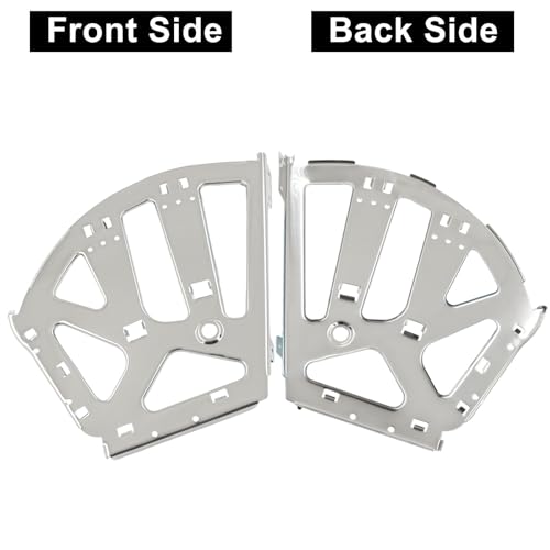 Bivethoi 4 Pcs Shoes Drawer Cabinet Hinges, 3 Layers, Silver - size: 3 Layers(Silver)
