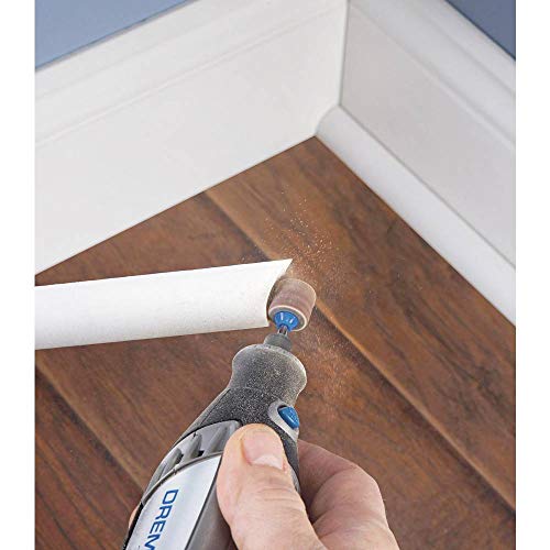 Dremel SC407 EZ SpeedClic Sanding Bands and Mandrel, Set of 2 Sanding Bands 13 mm (Grit 60/120) and 1 EZ SpeedClic Mandrel for Sanding, Shaping and Smoothing Wood and Plastic Materials