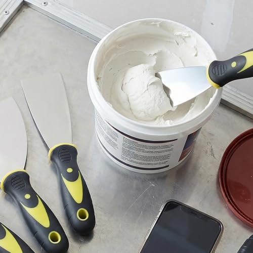 20PCS Putty Knife Set, 2 Inch and 4 Inch Stainless Steel Spackle Knives - size: 2/4 Inch