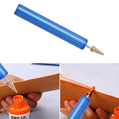 BUTUZE Convenient Leather Edge Dye Pen, Colorful Leather Edge Paint Roller, Essential Edge Dye Applicator