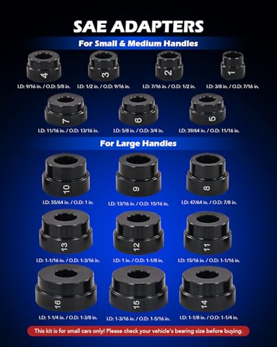 Orion Motor Tech OMT 33pc Bearing Press Kit for Small Vehicles - style: Small