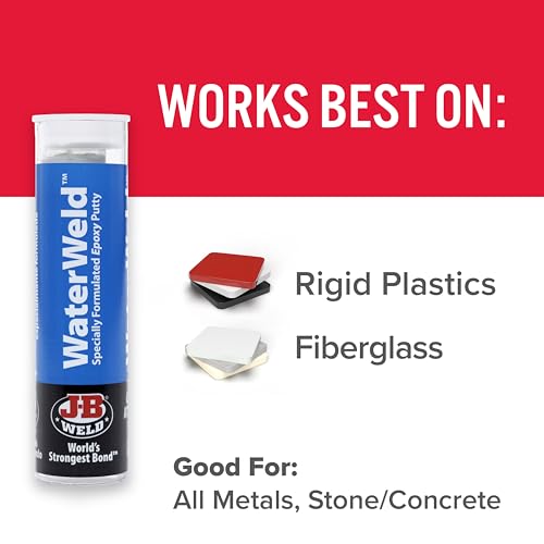 J-B Weld 8277 WaterWeld Epoxy Putty Stick - 2 oz. - size: 2 oz - 1 Pack